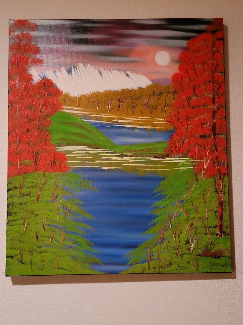 絵画 Mountain Landscape