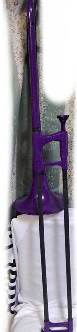 紫色 トロンボーン本体 ※ケース＆練習本付き※