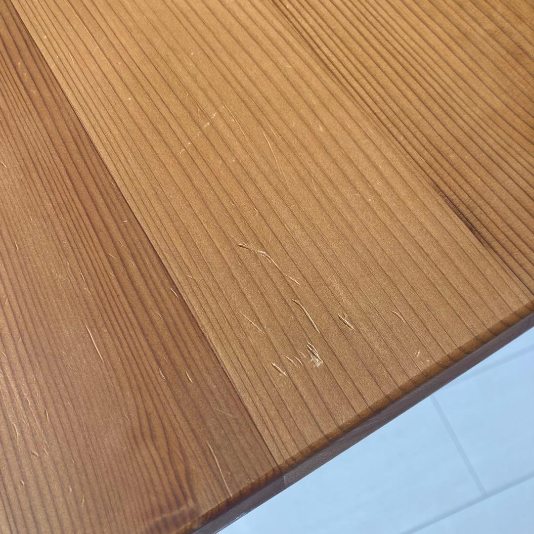 特大　W248㎝　無垢　杉　ダイニングテーブル　ナガノインテリア