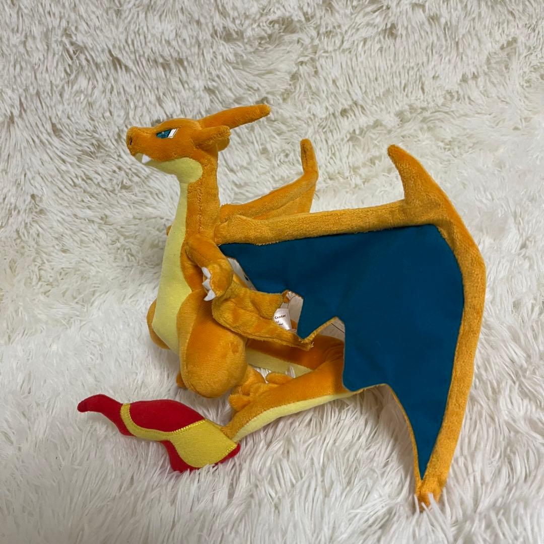 ポケモンセンター ぬいぐるみ メガリザードンX メガリザードンY　タグ付き