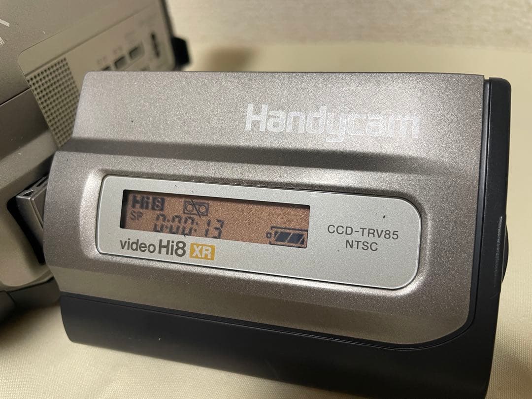 ダビング用に！ SONY ハンディカム　CCD-TRV85 動作品　ビデオカメラ
