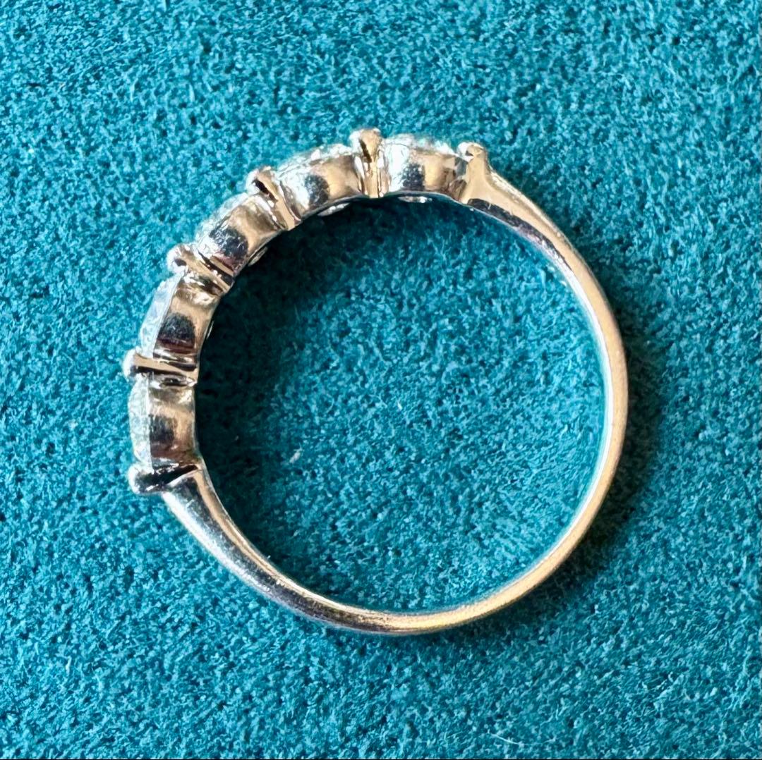 照り輝き◎！豪華1.00ct◆pt900*13号*ダイヤモンドリング*プラチナ