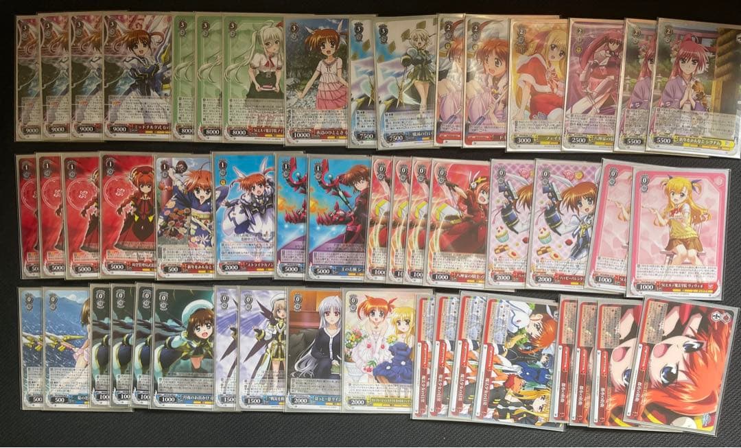 ヴァイスシュヴァルツ 魔法少女リリカルなのは 8電源 デッキ