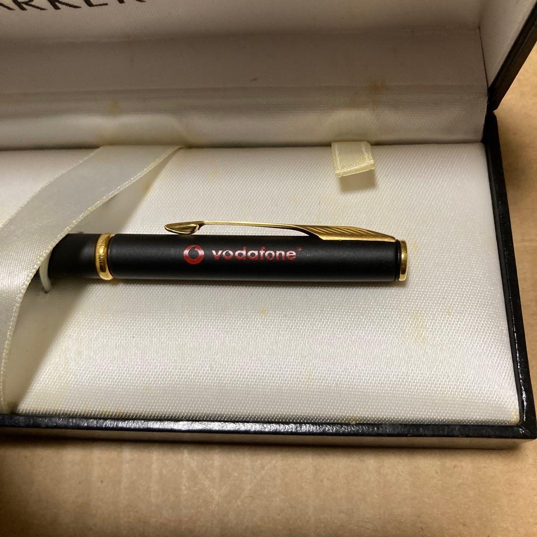 パーカー ボールペン vodafoneロゴ入り - メルカリ