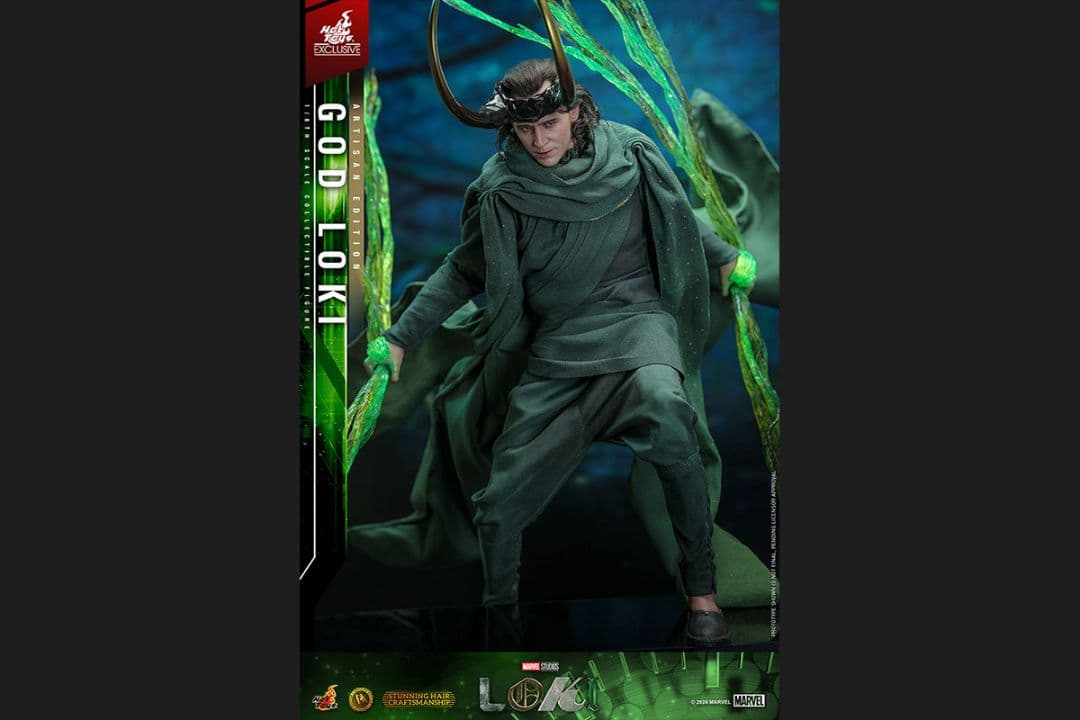 ホットトイズ DX アルチザン『ロキ』1/6スケール ゴッド・ロキ 植毛ver
