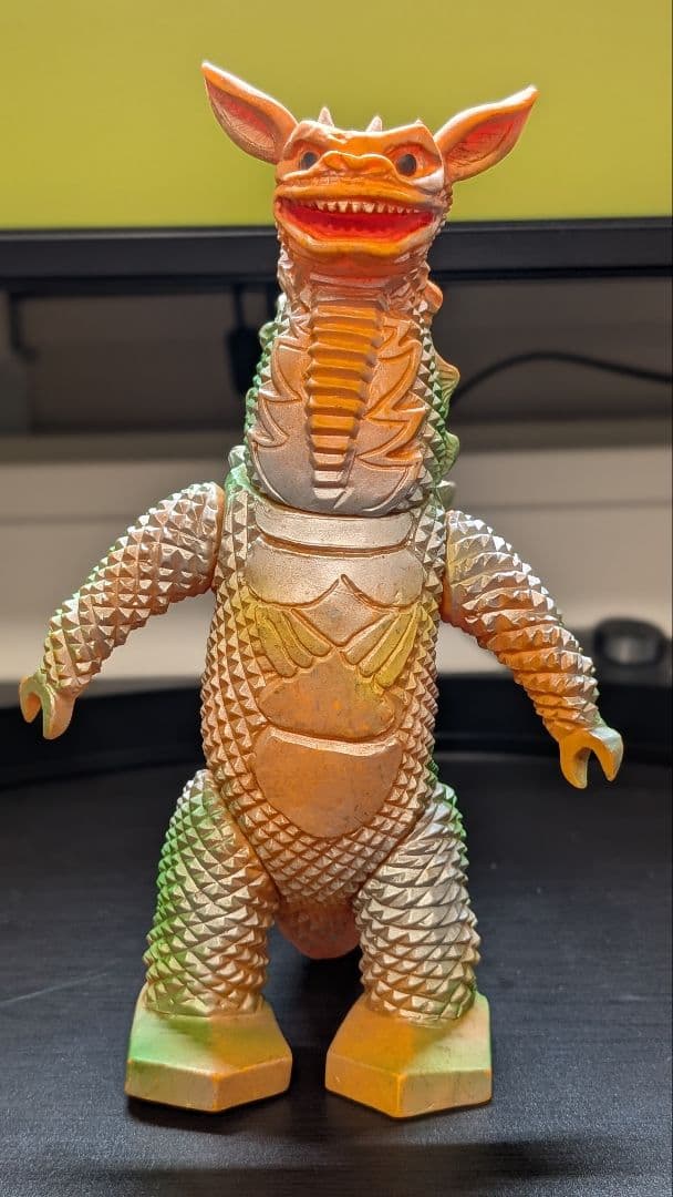 良品 ギャンゴ ブルマァク ソフビ ウルトラマン 1966 ◎USED X番