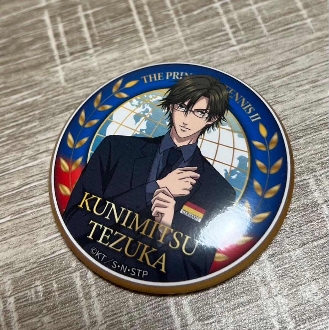 入手困難】新テニスの王子様 代表スーツ 缶バッジ 手塚国光