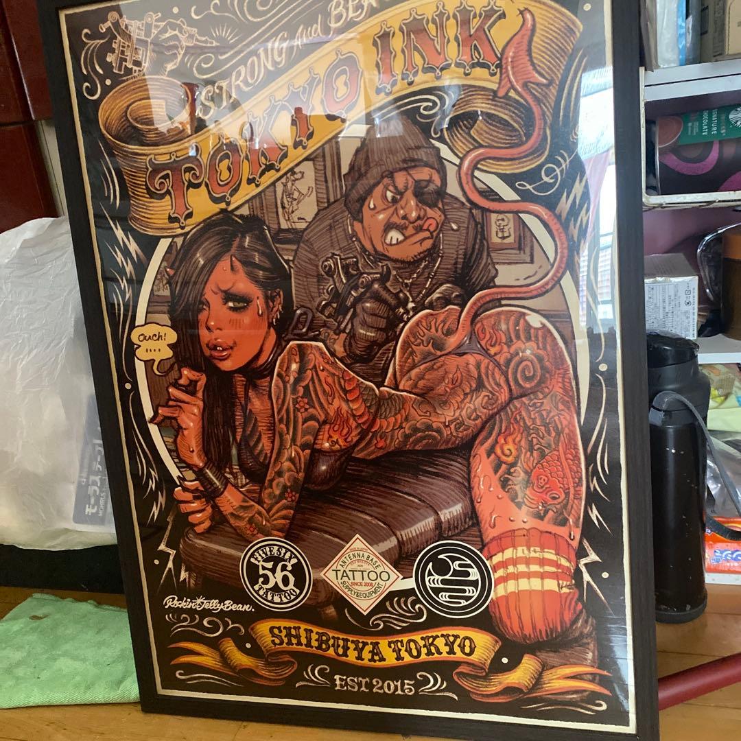 Rockin'Jelly Bean＊ロッキンジェリービーンズ＊ポスター＊額入り