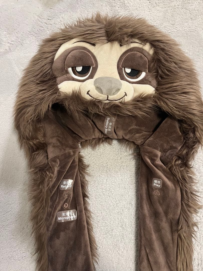 上海ディズニー フラッシュ ナマケモノ ファンキャップ - メルカリ