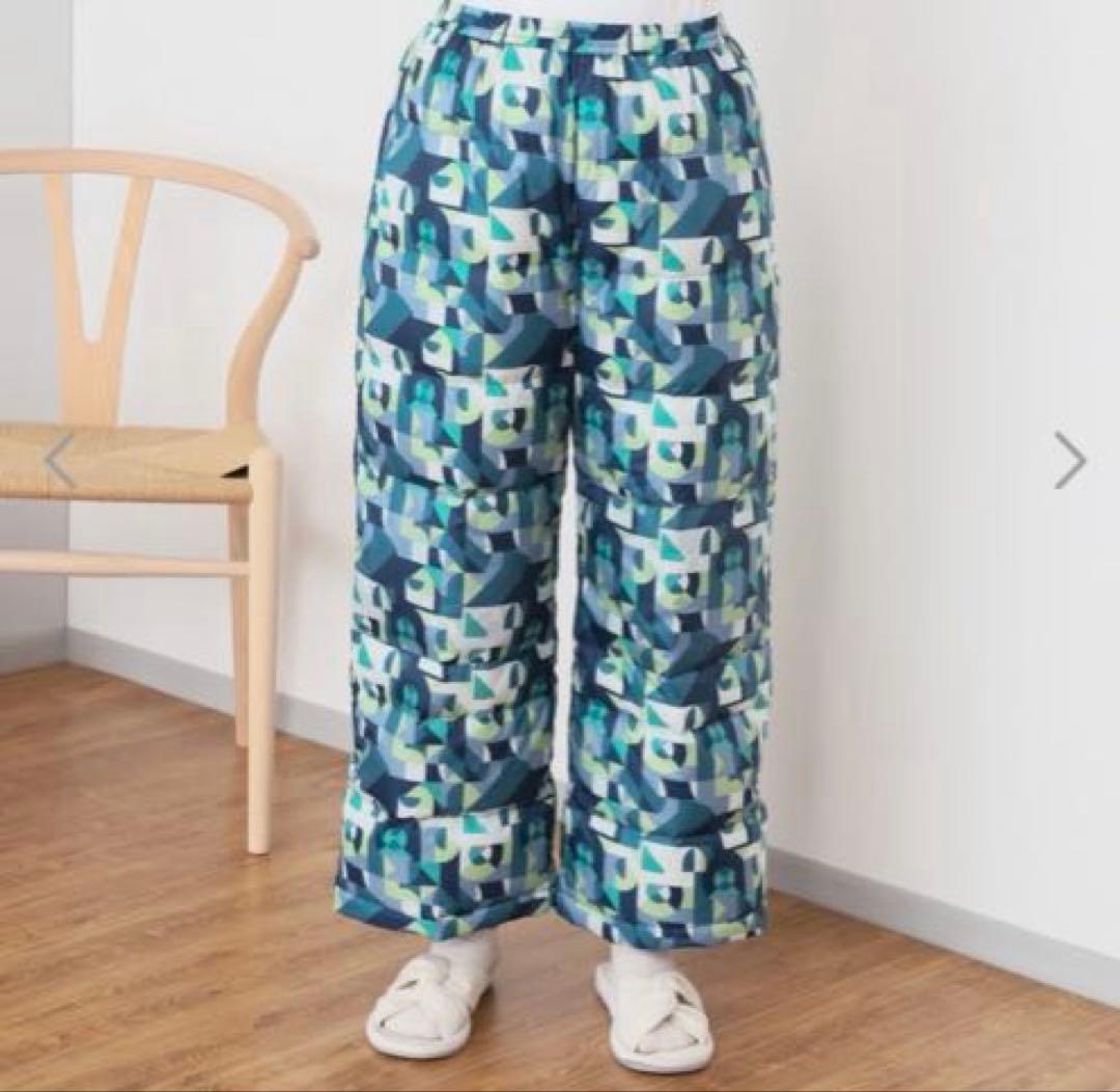 モリリン軽くてあったか ホワイトダックダ ウン羽毛パンツ　男女兼用