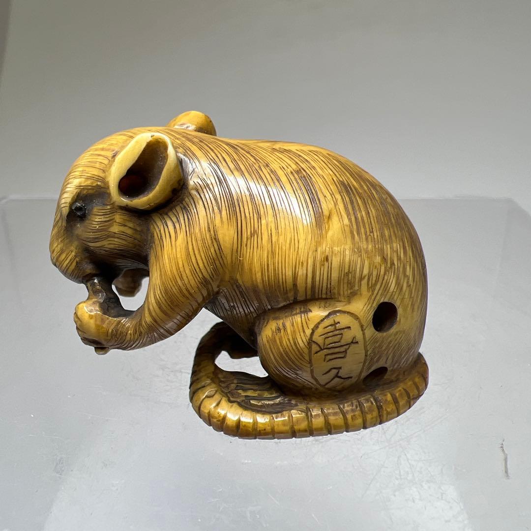 喜久在銘 極上ネズミ根付 20g 東Y8-0204☆2Fトコル - メルカリ