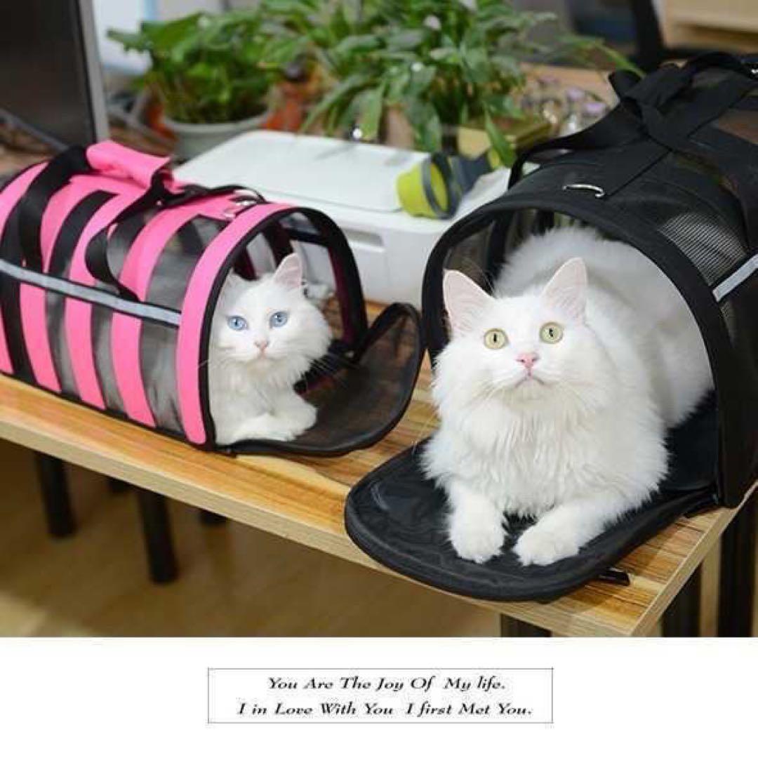 キャリーバッグ ペット用 ボストンバッグ 犬 猫 大型 ケース 通気性