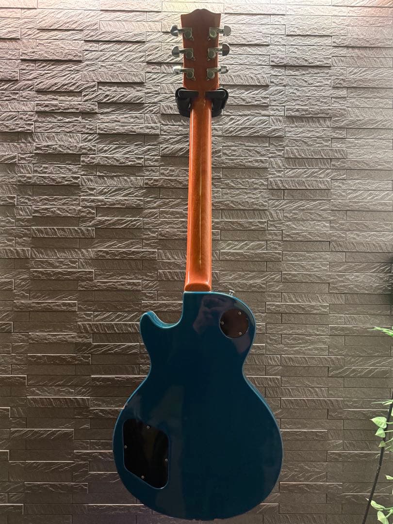 Edwards レスポール エレキギター 青 Hi-STANDARD 横山健