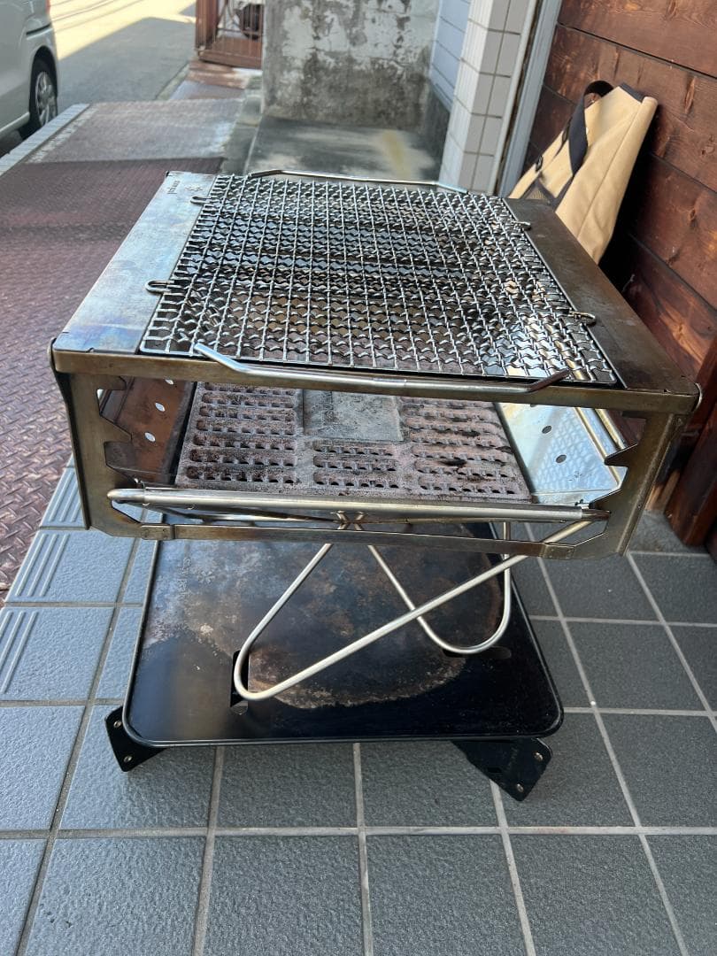 スノーピーク　焚き火台L ＋グリルブリッジ＋焼き網＋ 収納バッグ付き