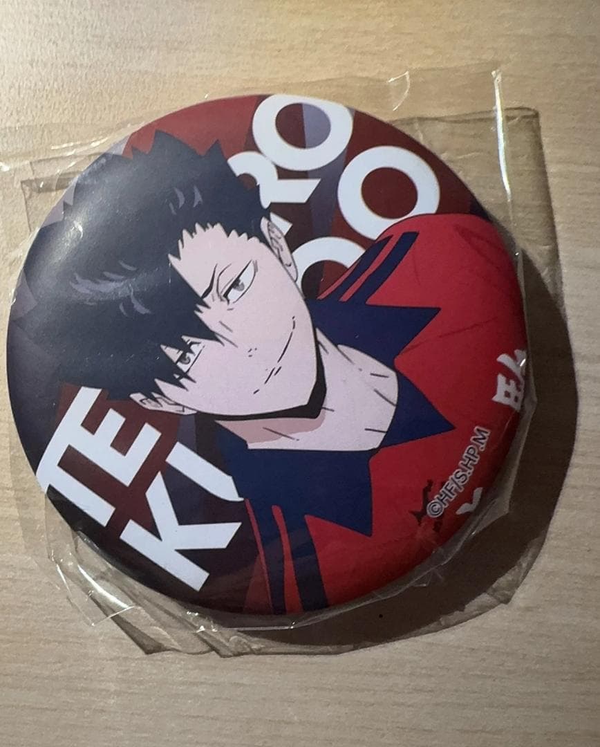 ハイキュー合同練習会2022 黒尾鉄朗缶バッジ