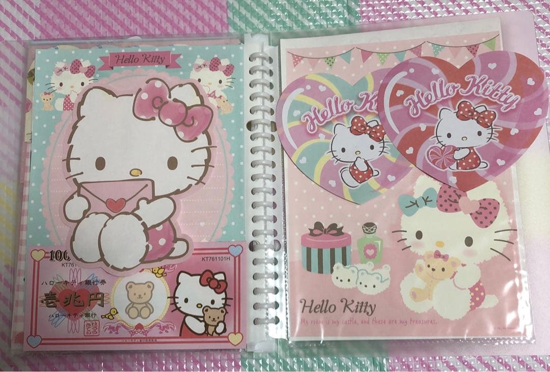 おすそ分けファイル（キキララandキティ） サンリオ おすそ分け