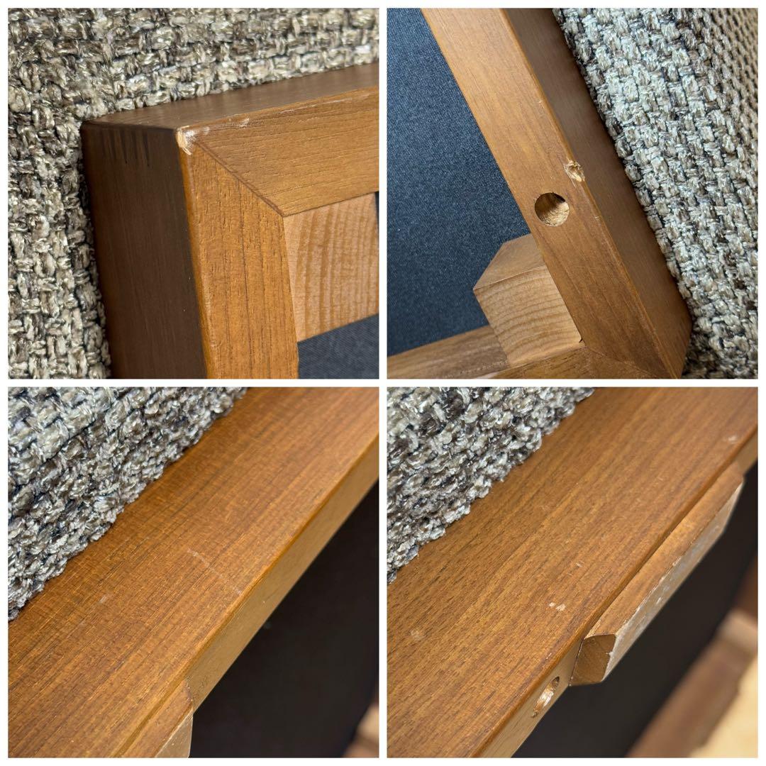 【美品】カンディハウス ATILLA LUX リビング オットマン スツール