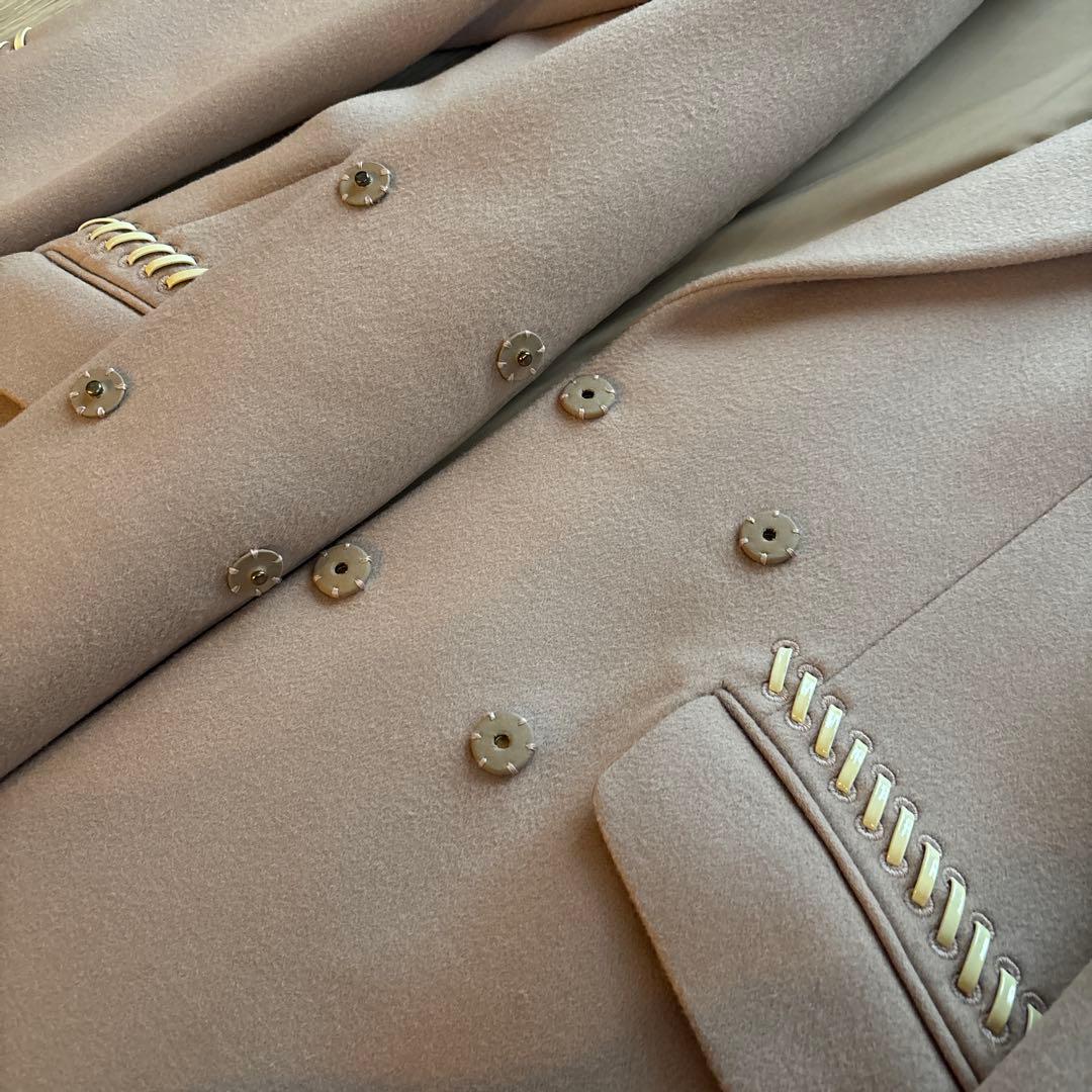 トッズ チェスターコート ベージュ キャメル 40 tod´s 新品