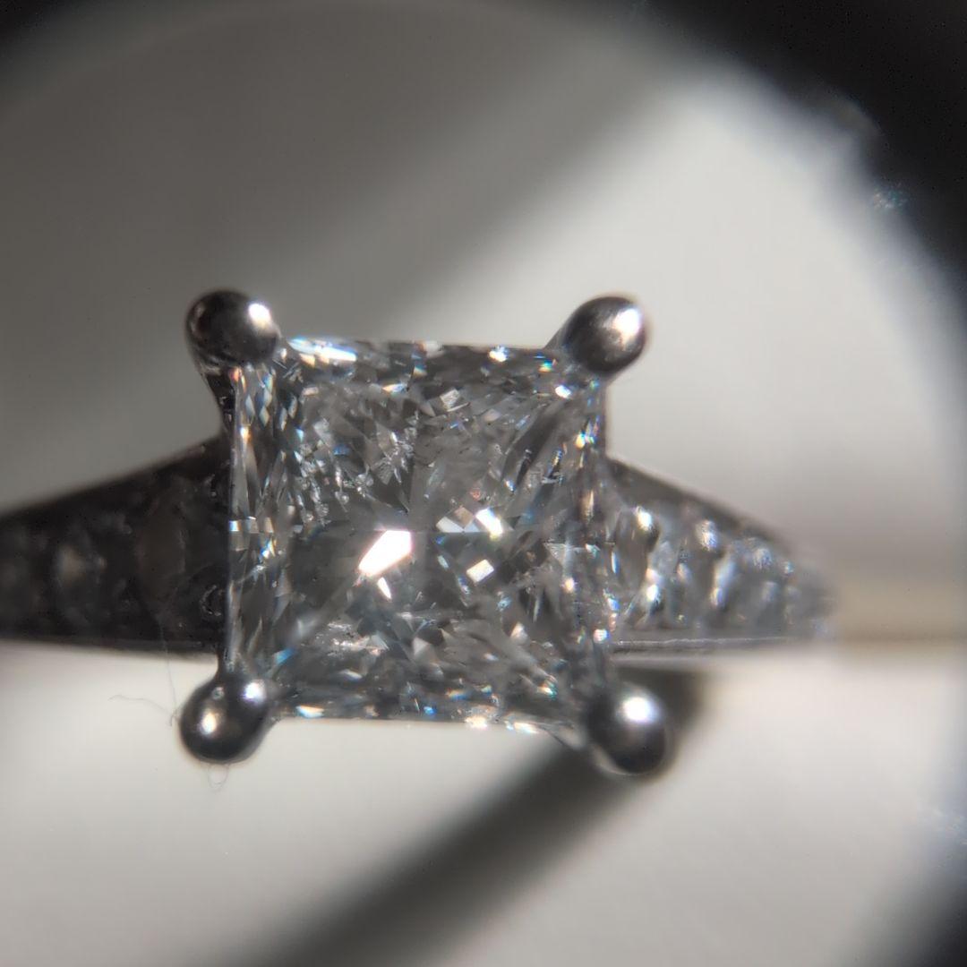 ダイヤモンドリング　婚約指輪　1ct 1/3　k14