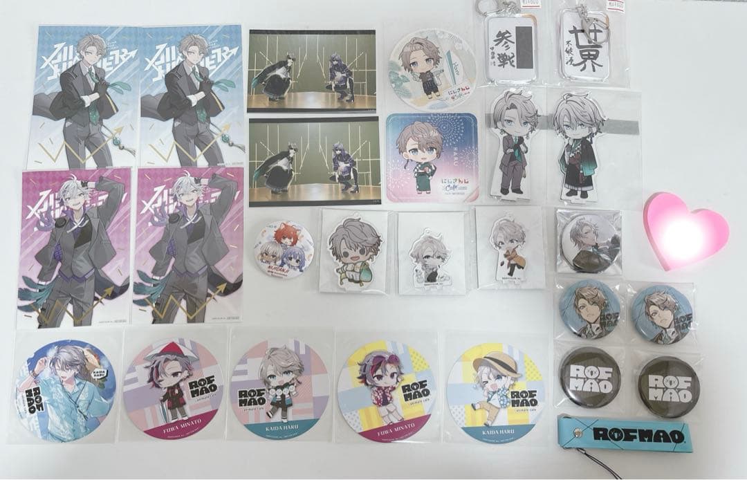 にじさんじ　不破湊　甲斐田晴　グッズ