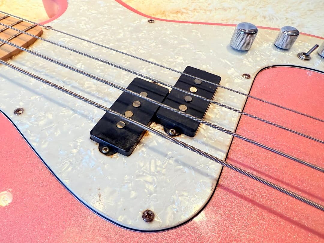 Elioth エリオス エレキベース P303 PJ アクティブ ピンク