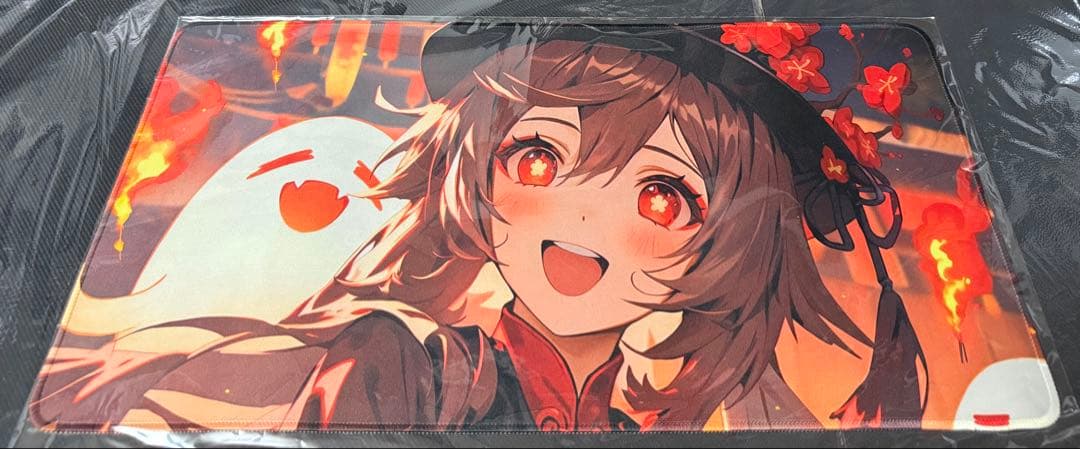 原神 フータオ 胡桃 プレイマット デスクマット ラバーマット 未開封