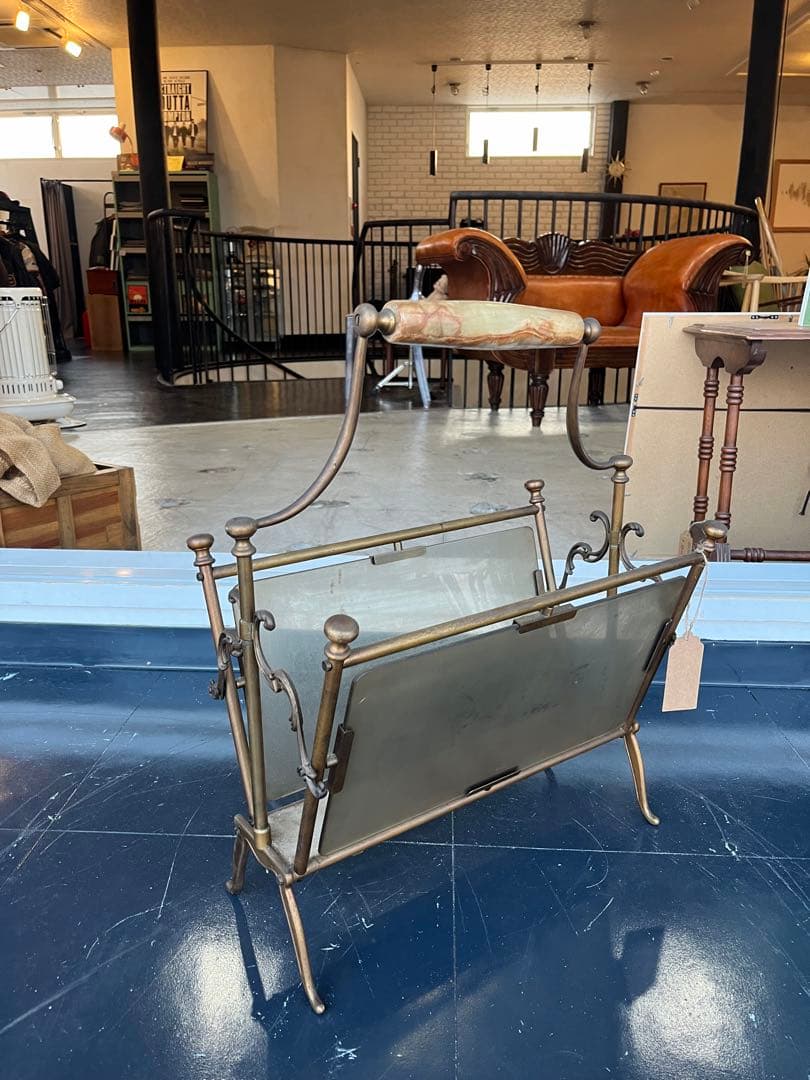 ヴィンテージマガジンラック ヴィンテージデザイン マガジンラック｜アンティーク家具