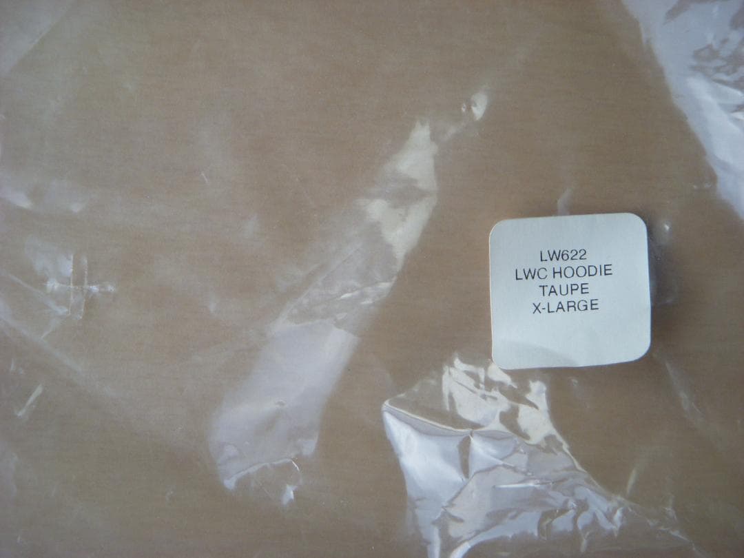 トップス lady white co hoodie taupe XL