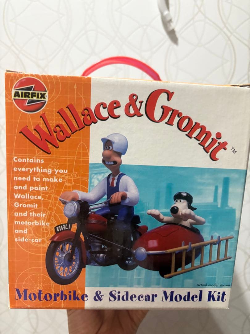 Wallace &Gromitシリーズ(モーターバイク&サイドカー)のプラモデル
