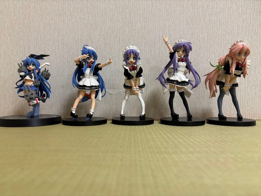 らき☆すた　フィギュア　5体セット らき☆すた フィギュア 5体セット らき☆すた フィギュア 5体セット