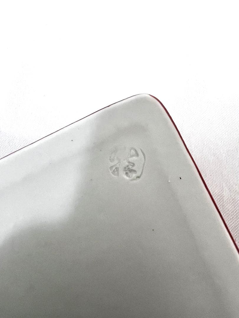 茶道具 香道具 橋本龍岳作 金襴手 扇面香合 香合 共箱