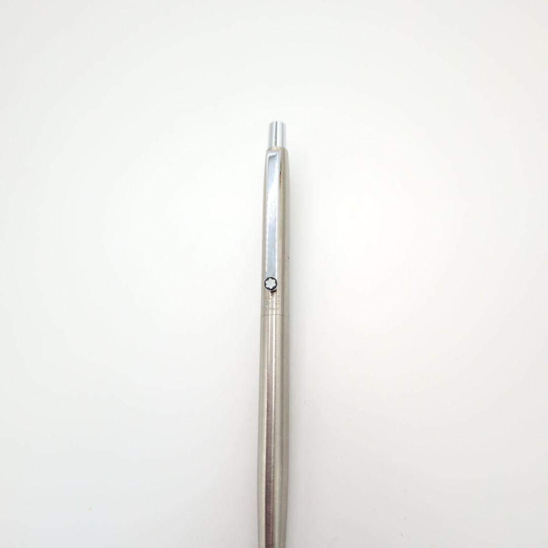 美品】モンブラン MONTBLANC ボールペン シルバー スリムライン - メルカリ