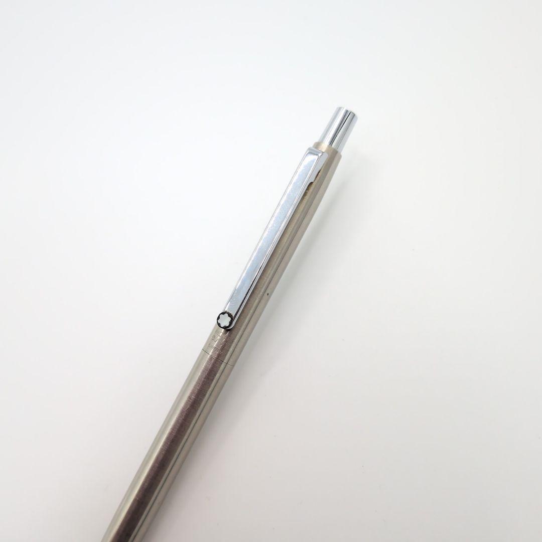 美品】モンブラン MONTBLANC ボールペン シルバー スリムライン - メルカリ