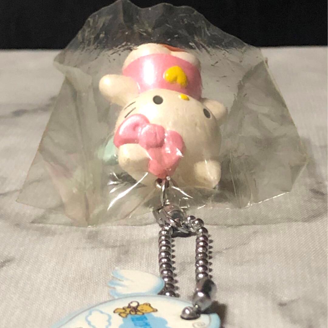 サンリオ　ハローキティ　キーチェーン　 エンジェル　天使　未使用　タグ付き　希少