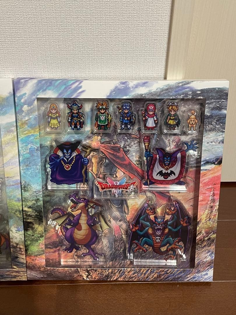 【新品未開封】ドラゴンクエストI&II、IIIアクリルブロック 2つセット