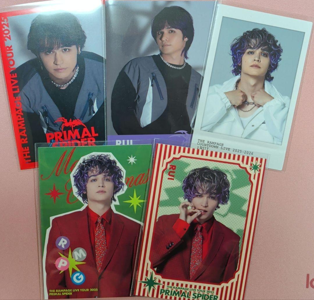 与那嶺瑠唯 THE RAMPAGE 大暴年会 COUNTDOWN カードセット - メルカリ