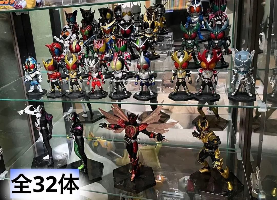 32体セット】仮面ライダー ワールドコレクタブルフィギュア