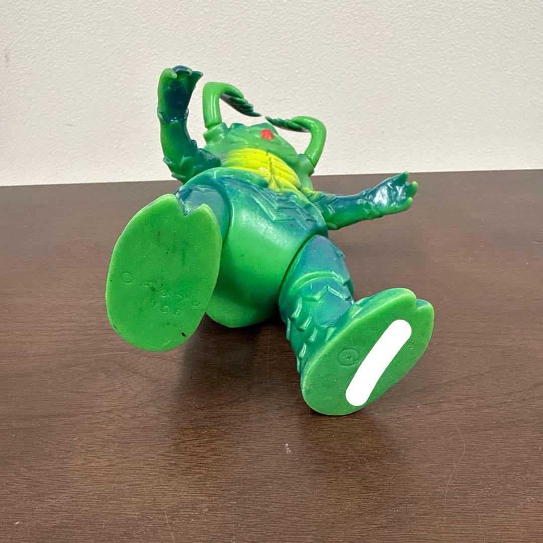 当時物　マルサン　怪獣　アントラー　ソフビ