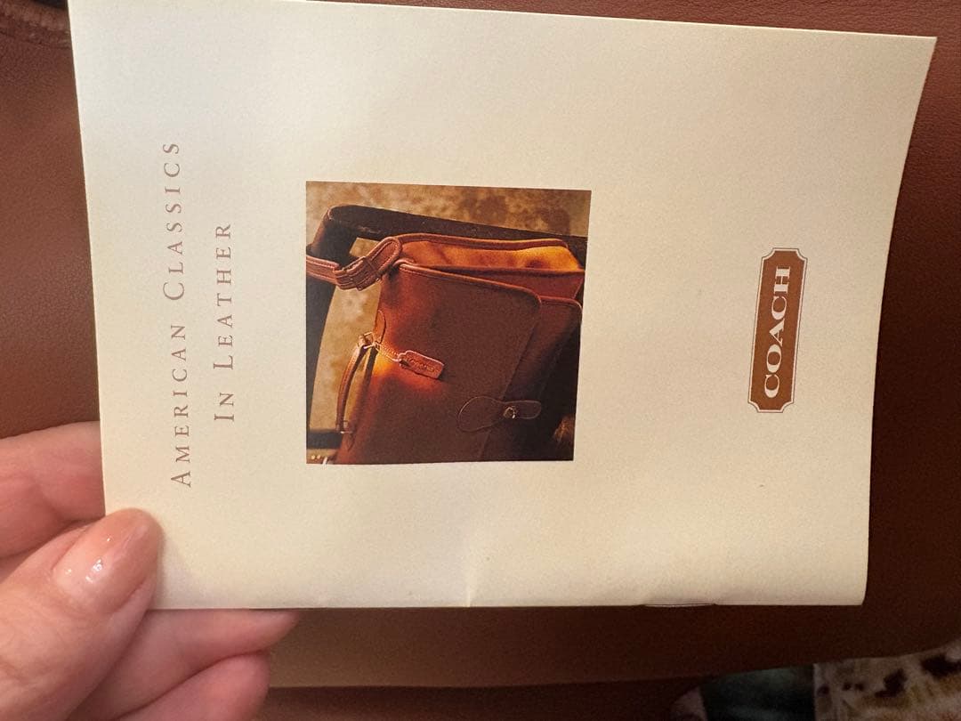 オールドCOACHバケツバッグ