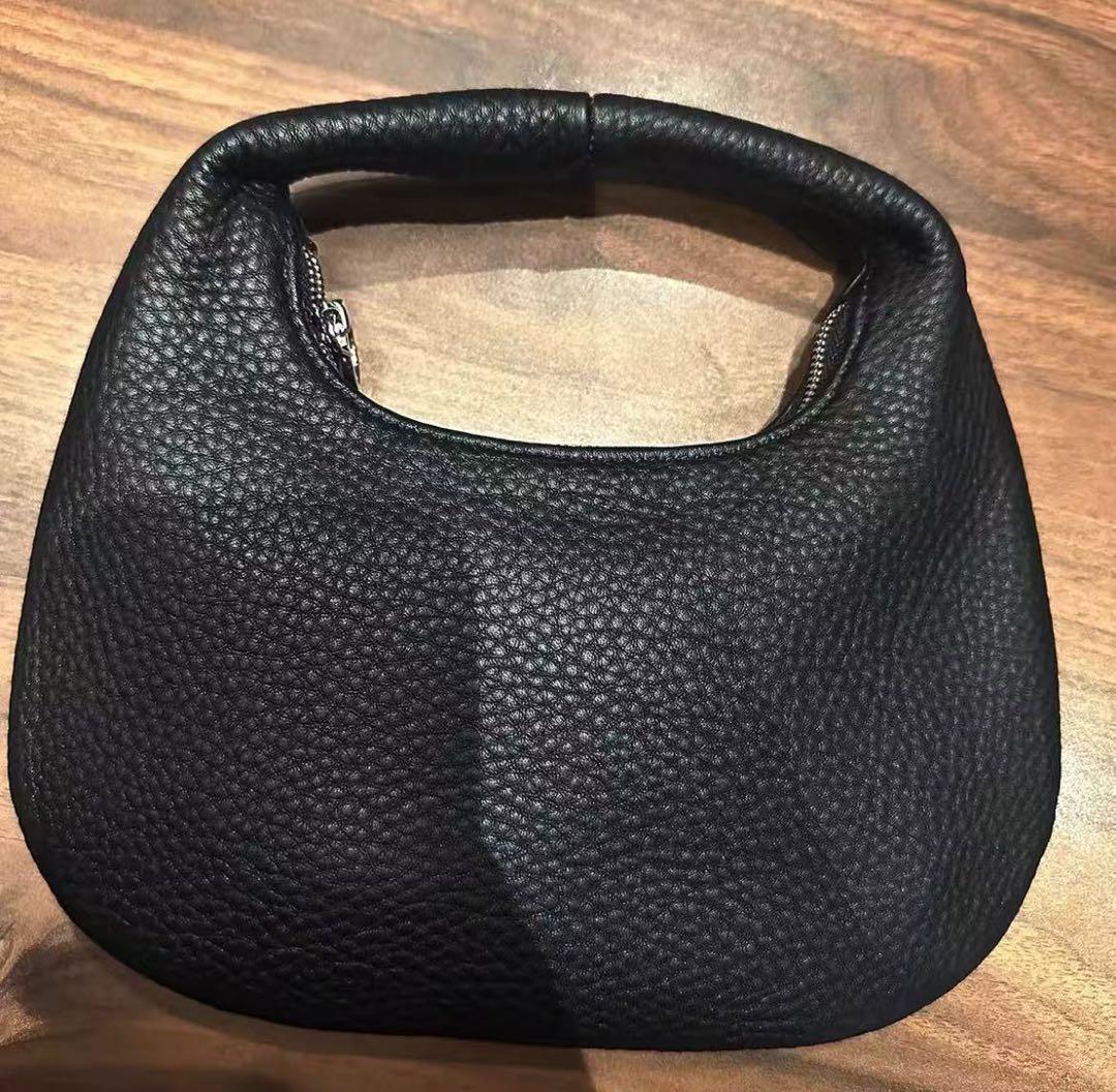 Aeta ブラックハンドバッグS)/