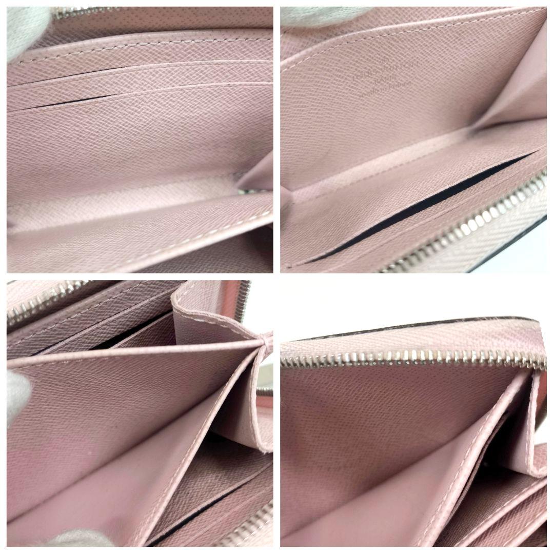 箱付 美品 ルイヴィトン エピ ジッピーパース ローズバレリーヌ ピンク