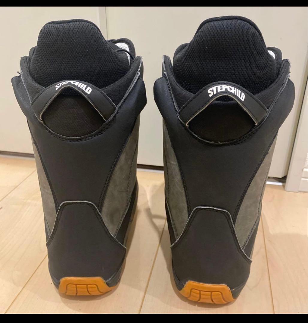ビギナー初心者向け軽柔25.5cm STEPCHILD スノーボードブーツ