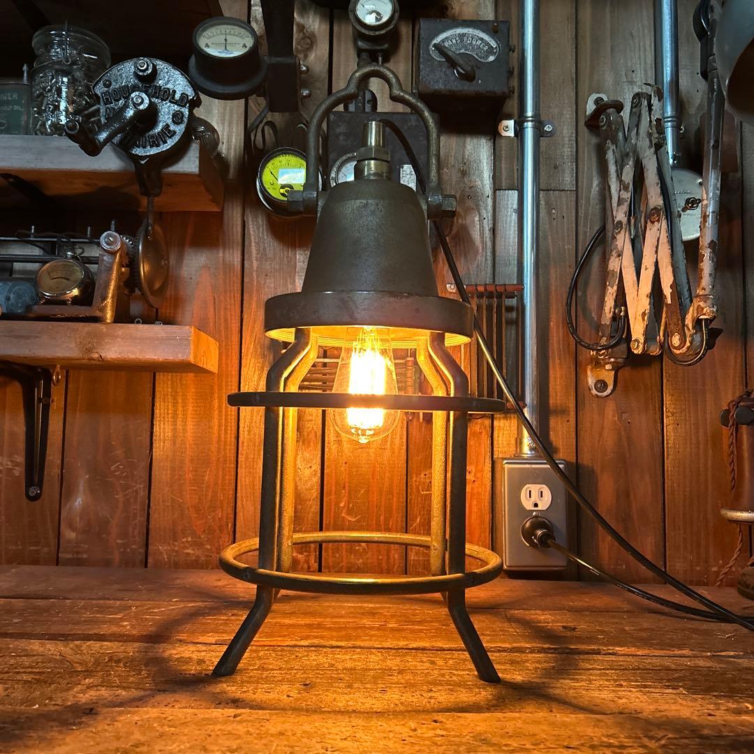 インダストリアル ビンテージ ランプ 1119