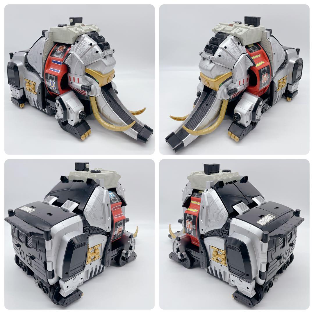 ✨入手困難 ✨ DXリボルバーマンモス　箱入り 付属品完備 シノビメダル電動走行