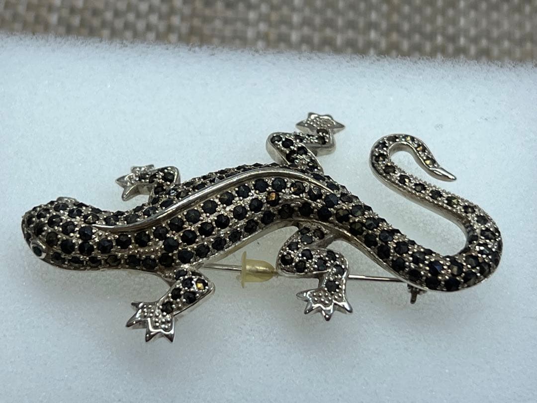 トカゲ ブローチ 008