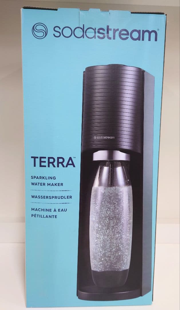 未使用品】SodaStream TERRA ブラック 炭酸水メーカー - メルカリ