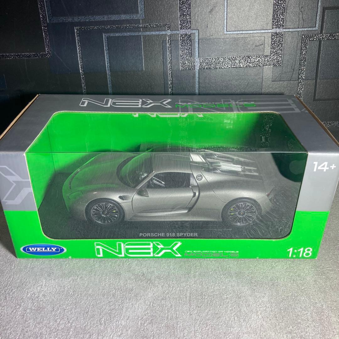 WELLY KYOSHO NEXPorsche 918 Spyder ミニカー
