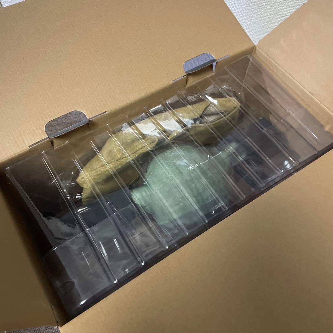 【美品】グローグー　キャリーバッグ付　ライフサイズ　マンダロリアン　ホットトイズ