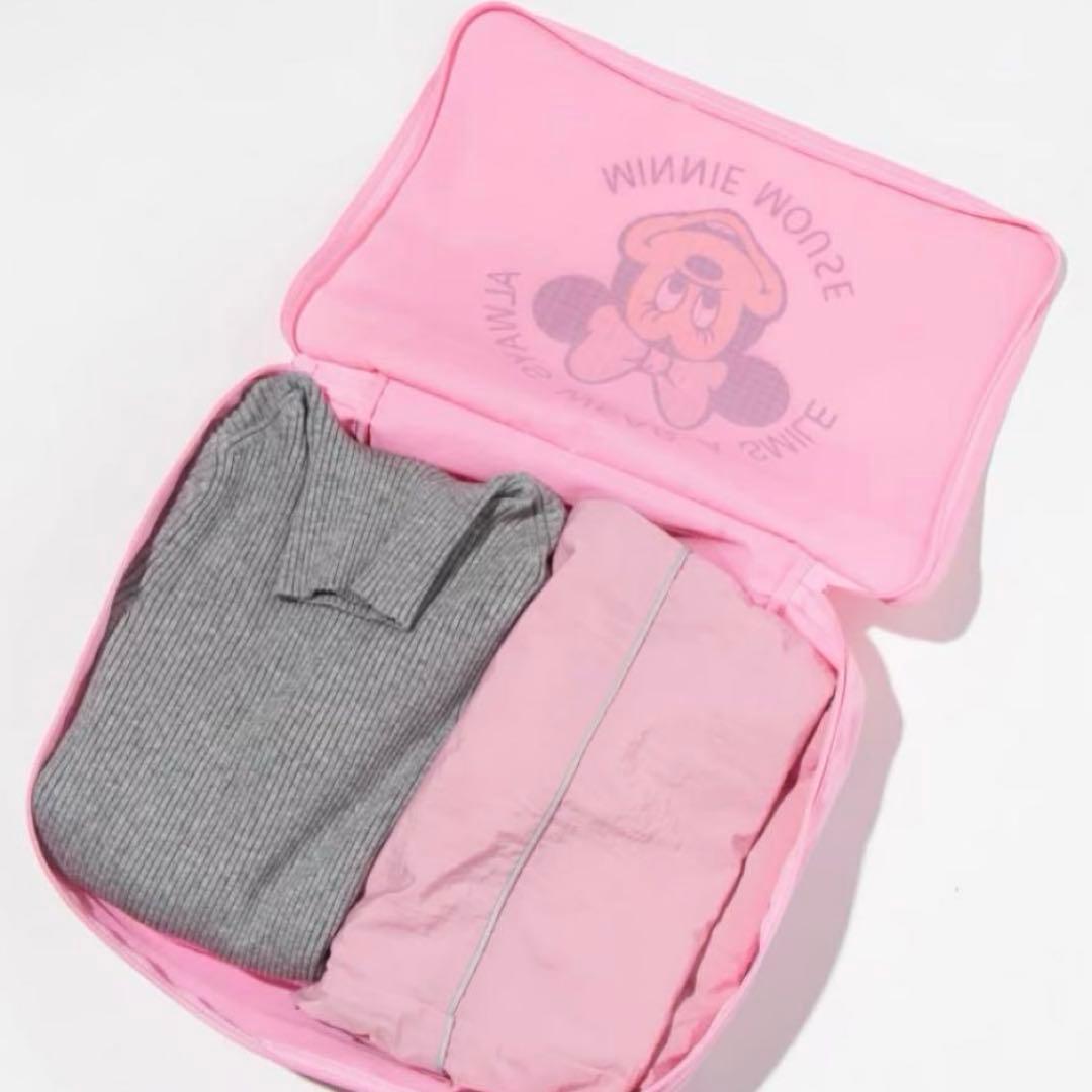 新品 未開封】WCJ ピンク ミニー ディズニー トラベルバック 3点セット