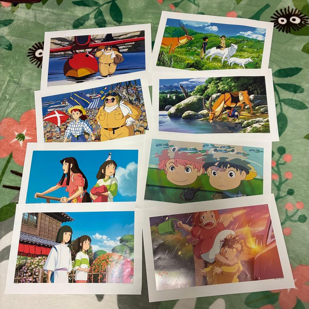 ジブリポスター16タイトル柄違い各2枚合計32枚セット